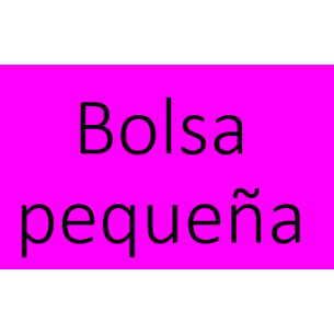 BOLSA PEQUEÑA
